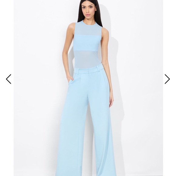 Alice + Olivia Sky Blue Bodysuit - Picture 5 of 6